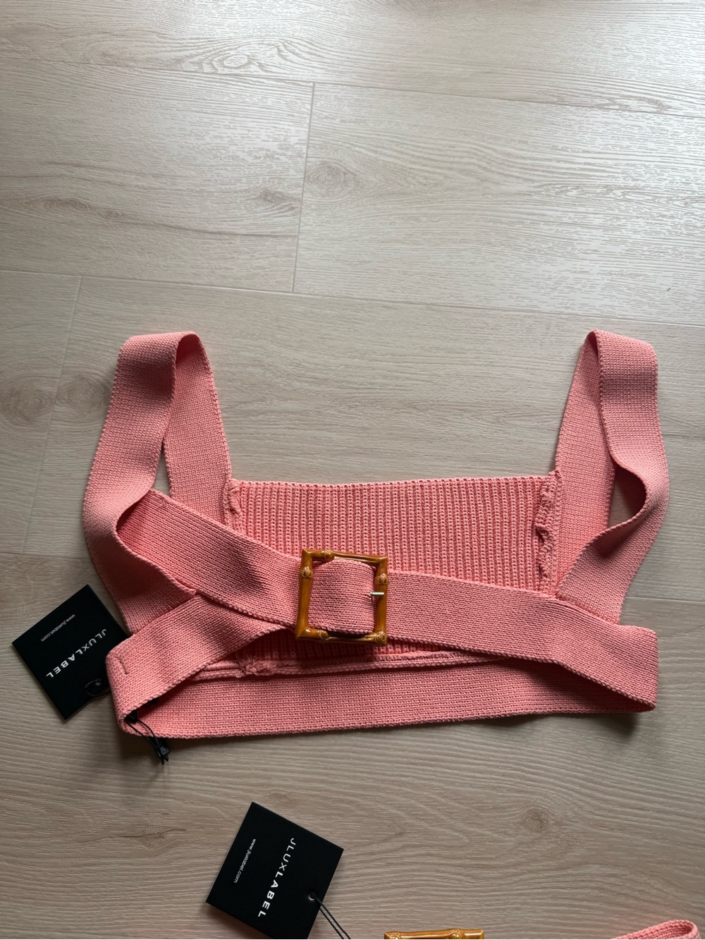 Jluxlabel Nikole 2-piece ribbed set size M - Picture 5 of 7